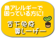 舌下免疫 鼻レーザー