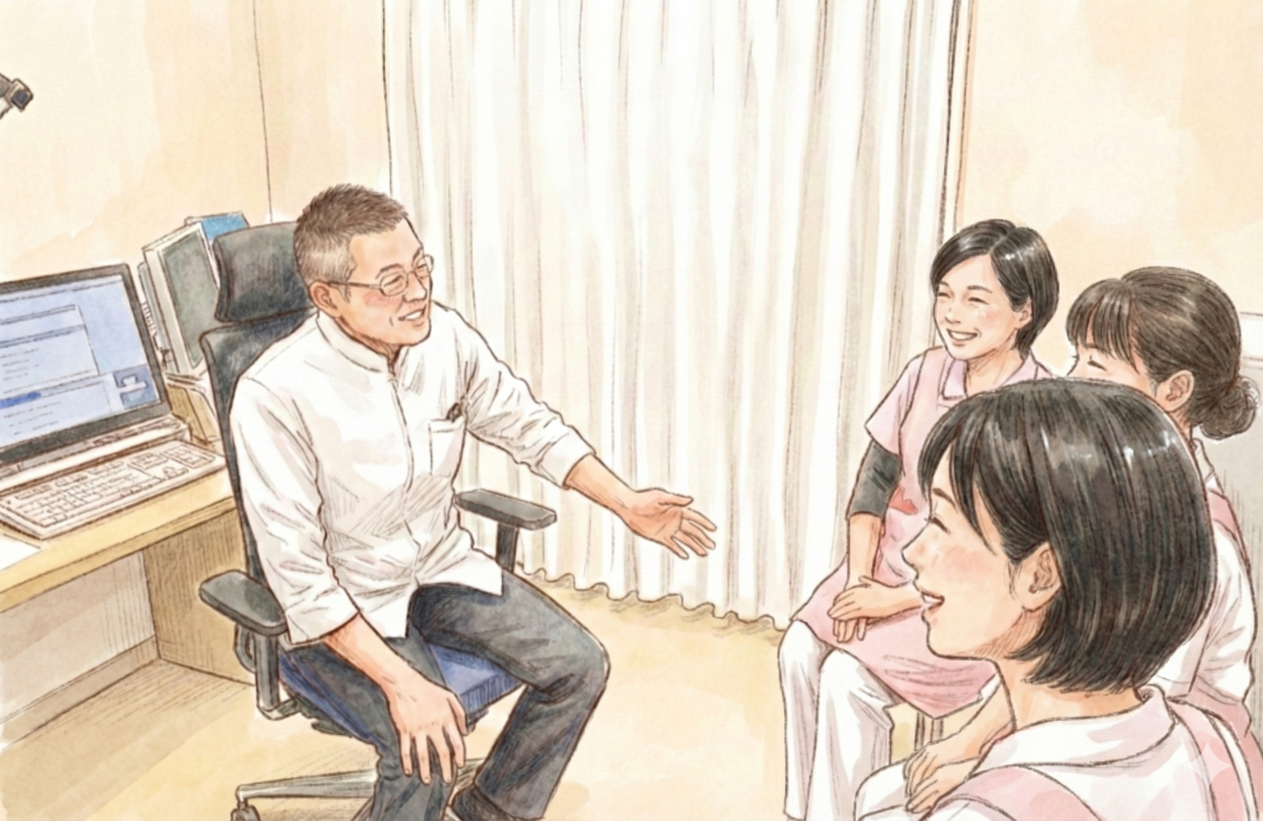 女性が働きやすい職場を実践中